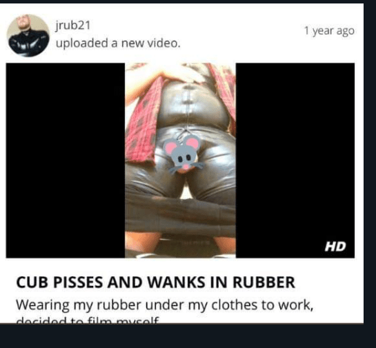 James Makings filmed at work